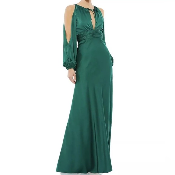 Mac Duggal | Mac Duggal Ieena Maxi Dress 70184I - Picture 2 of 9